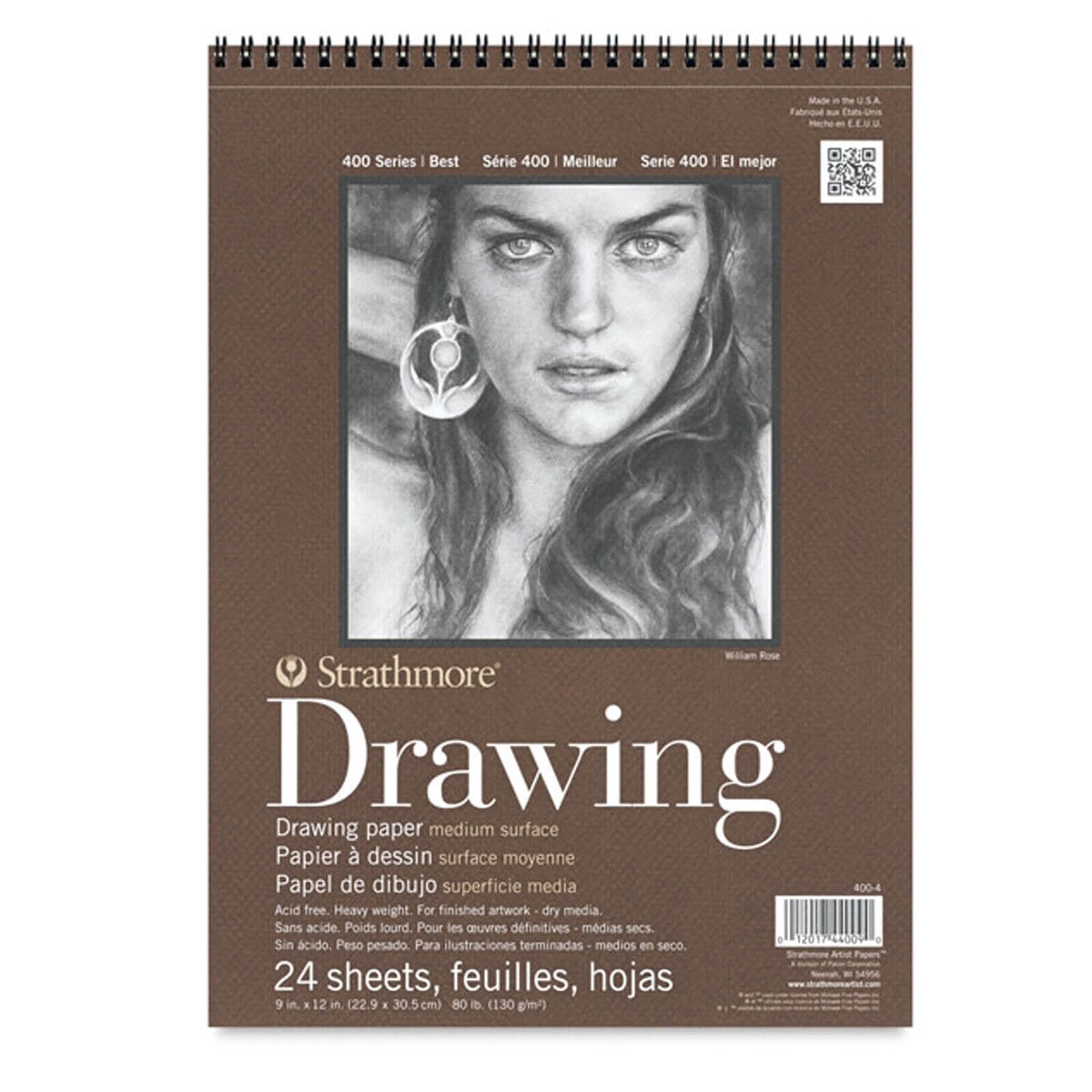 Strathmore 400 Series Drawing Paper Pad - 9" x 12"